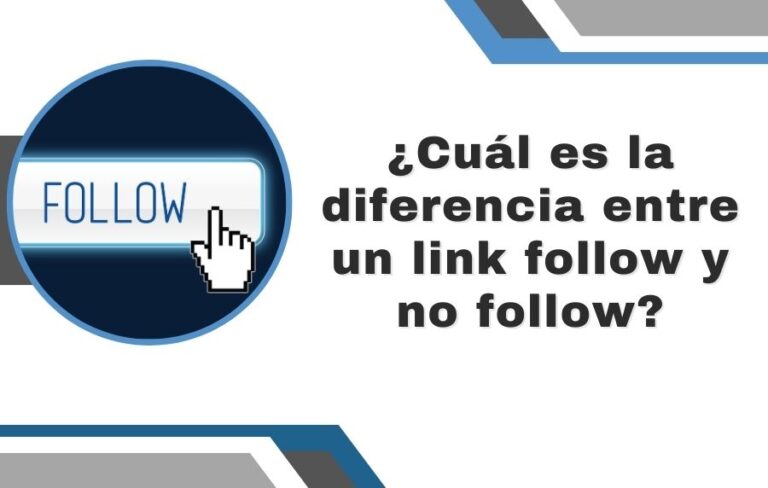 Cuál es la diferencia entre un link follow y no follow