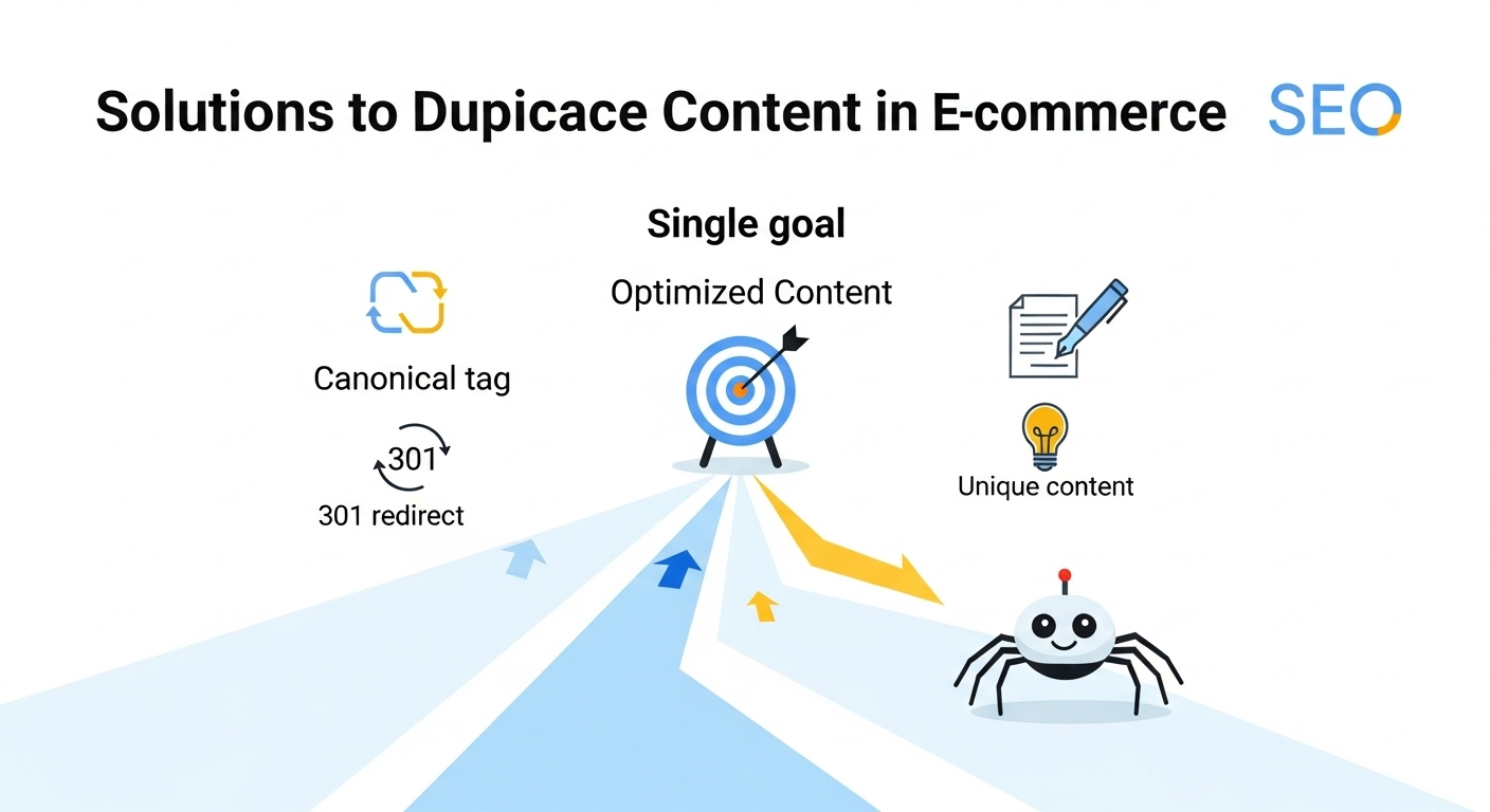 Cómo gestionar el contenido duplicado en tiendas onlin