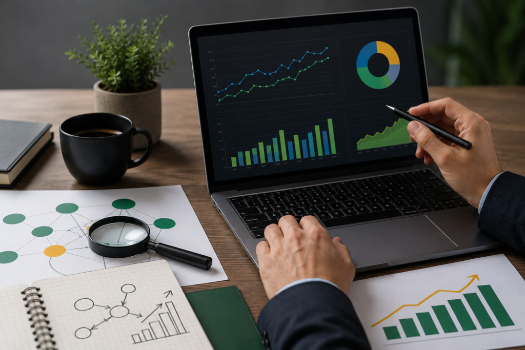 Espacio de trabajo analítico y profesional